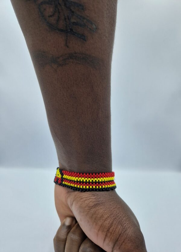 Uganda Flag Bangle - Image 4