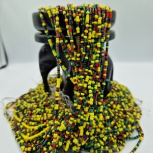 African waist Bead/Non-Fading/Non stretching /mixed colors